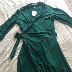 Grapent Wrap Dress
